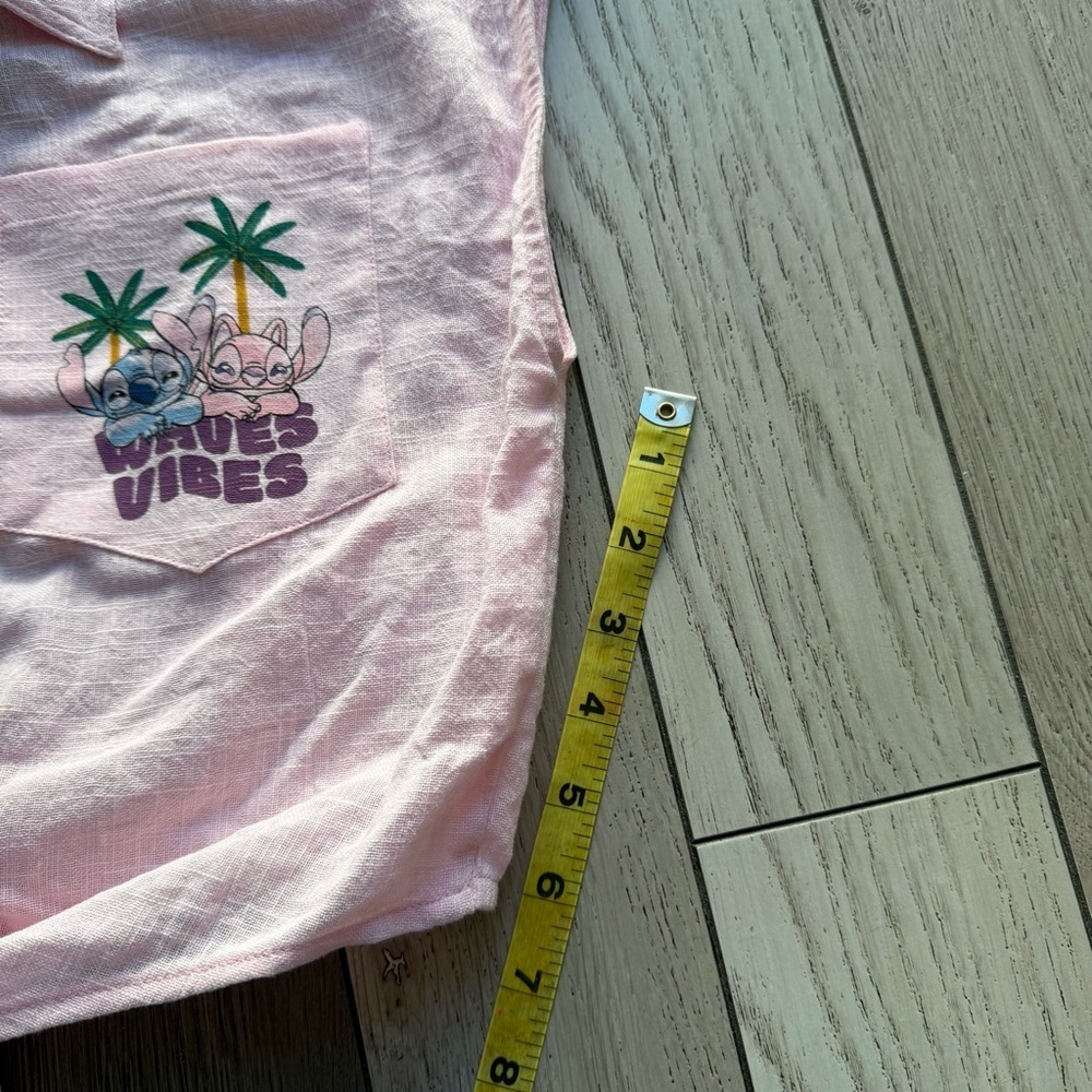 ZARA LILO & STITCH © DISNEY KNOTTED SHIRT - Picture 11 of 12